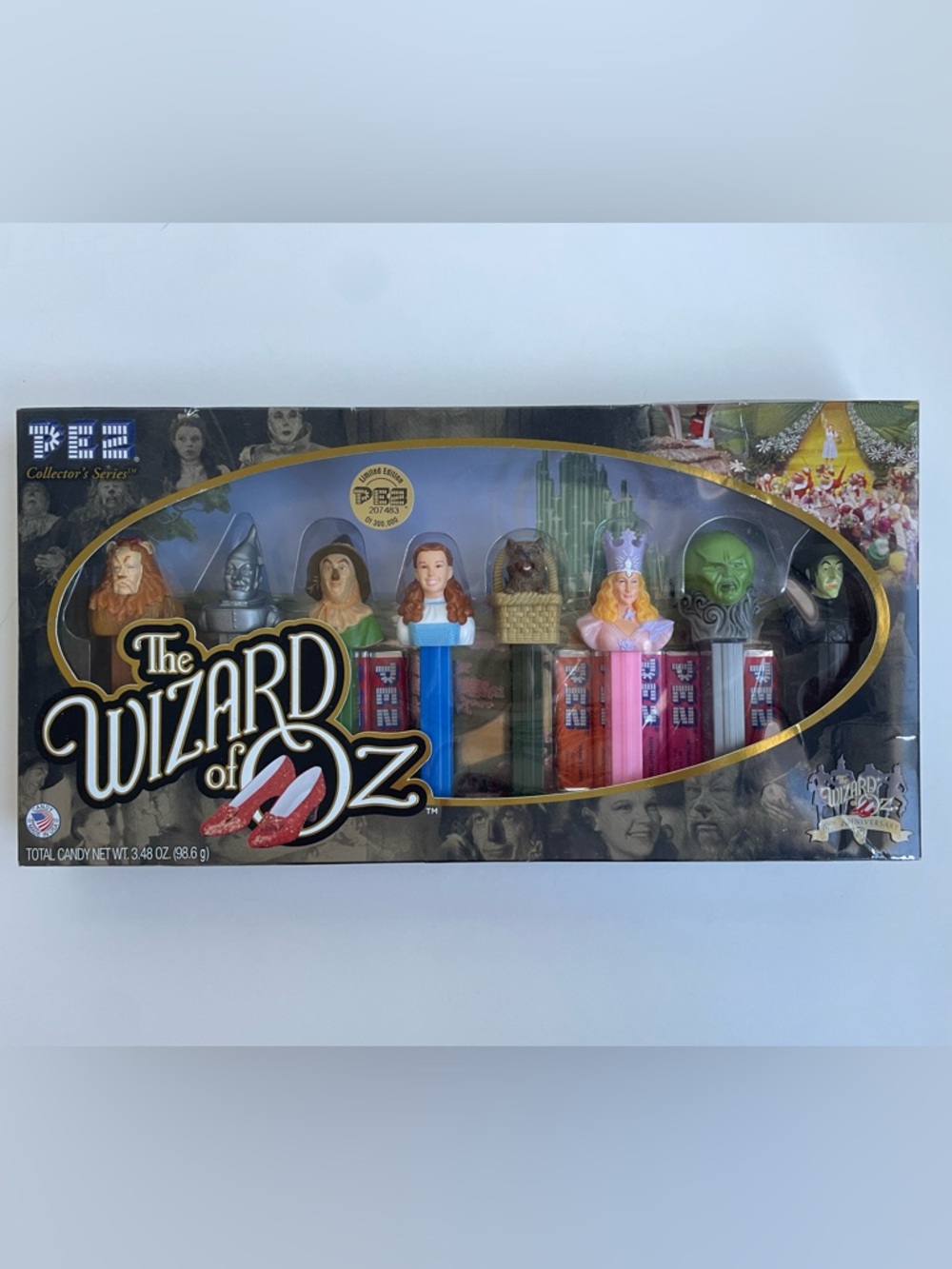 Vintage Limited Edition Wizard of Oz PEZ Collector’s Series Gift Set, New in Box
